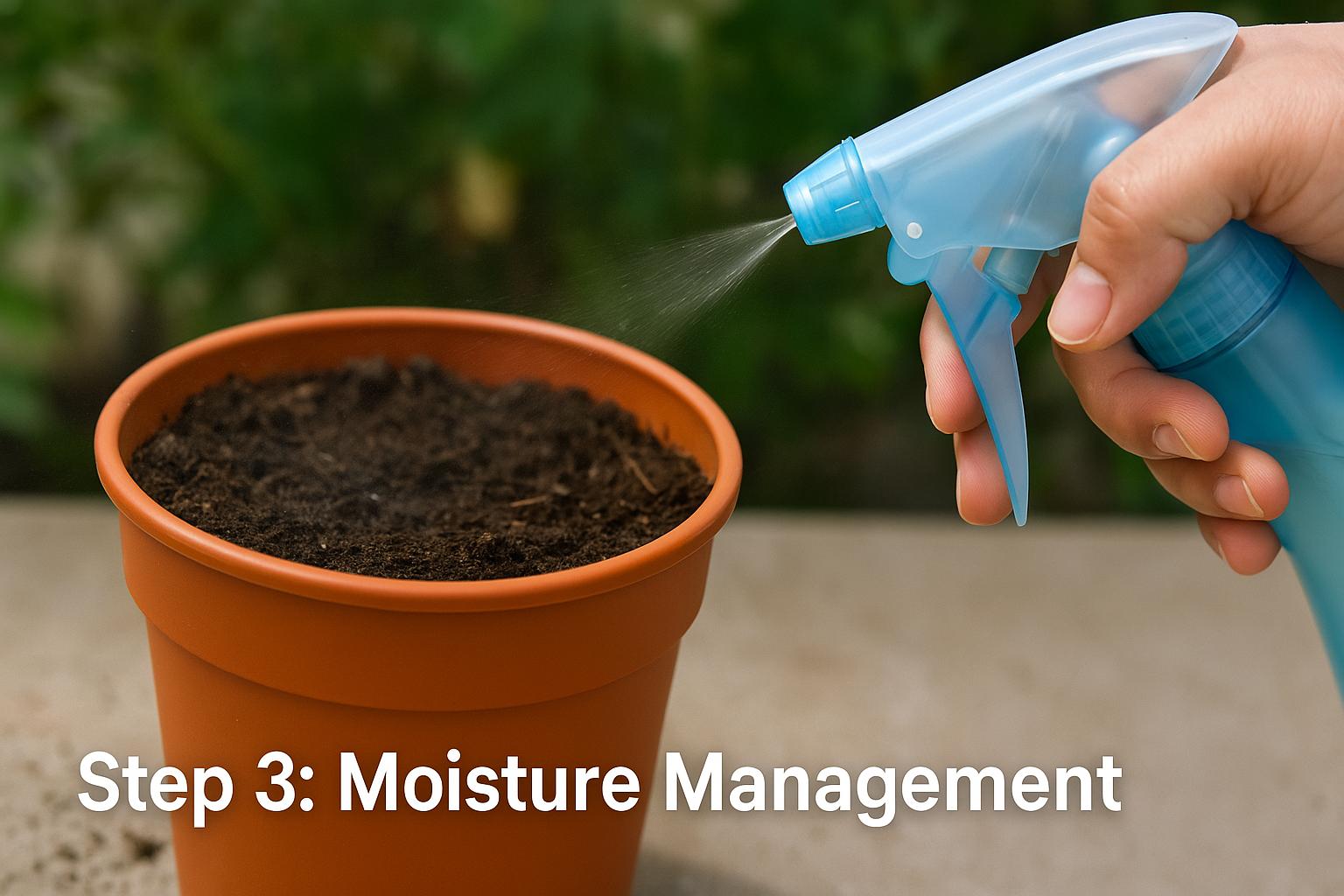 Moisture Management to grow and care Chrysanthemum  seeds